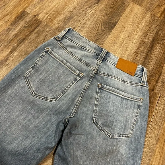 Aeropostale Light Blue High Waisted Flare Jeans Women’s 00 - Picture 7 of 7